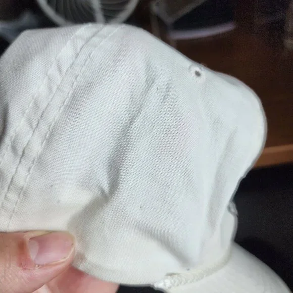 VTG Pepsi Racing White Trucker Rope Hat Signed by JEFF GORDON #24 Youngan OSFA